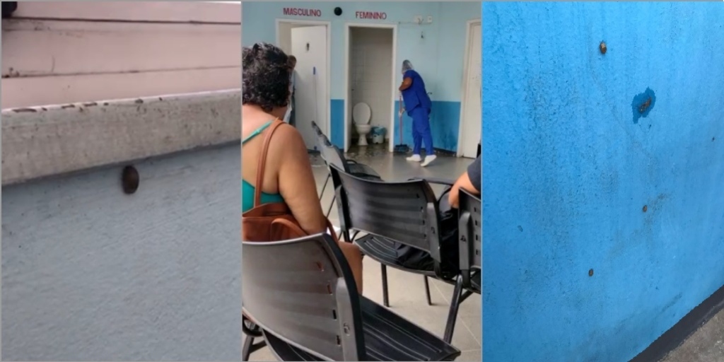 Vídeo Paciente encontra carrapatos na recepção de hospital em Cabo